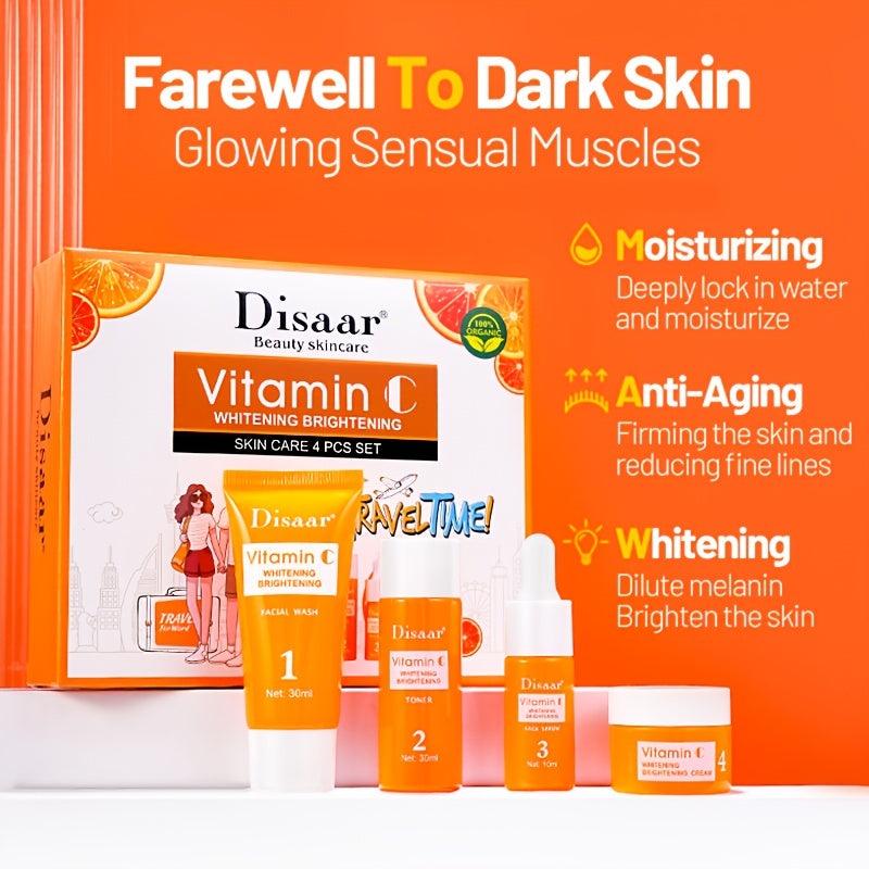 Vitamin C Facial Set for Brighter Hydrated Glow