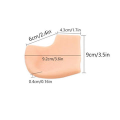 2 Pcs Silicone Heel Socks Protectors Feet Skin Care Tool