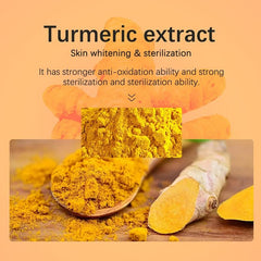 4oz Turmeric Soap Bar Acne & Scar Reduction Intimate Area Cleansing