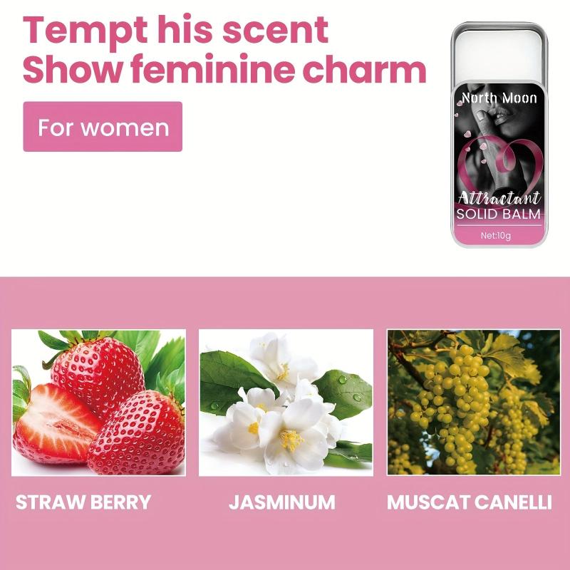 Solid Perfume Balm Portable Deodorant Dating Artifact