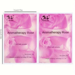 Foot Soak Crystal Salt Rose Ginger Lavender Milk Jelly Spa Exfoliating