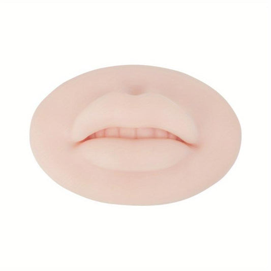 5D Lip Practice Skin with Teeth for Semi Permanent Makeup Lip Tattoo