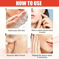 72pcs Invisible Acne Patch Tea Tree Essential Acne Removal