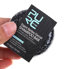 Bamboo Charcoal Hair Darkening Shampoo Bar