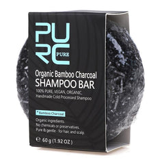 Bamboo Charcoal Hair Darkening Shampoo Bar