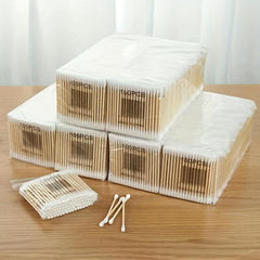 Disposable Double Round Tip Cotton Buds 500pcs