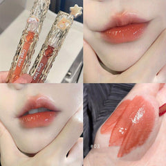 Diamond Glossy Mirror Lip Glaze Waterproof Long Lasting and Moisturizing