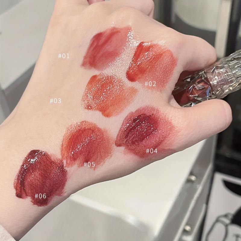 Diamond Glossy Mirror Lip Glaze Waterproof Long Lasting and Moisturizing