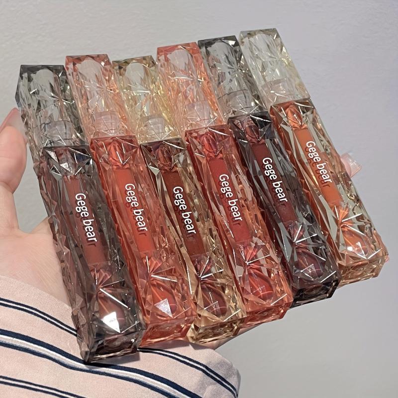 Diamond Glossy Mirror Lip Glaze Waterproof Long Lasting and Moisturizing