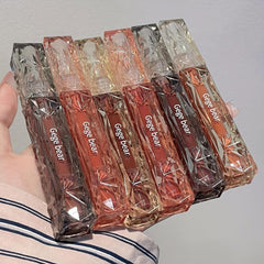 Diamond Glossy Mirror Lip Glaze Waterproof Long Lasting and Moisturizing