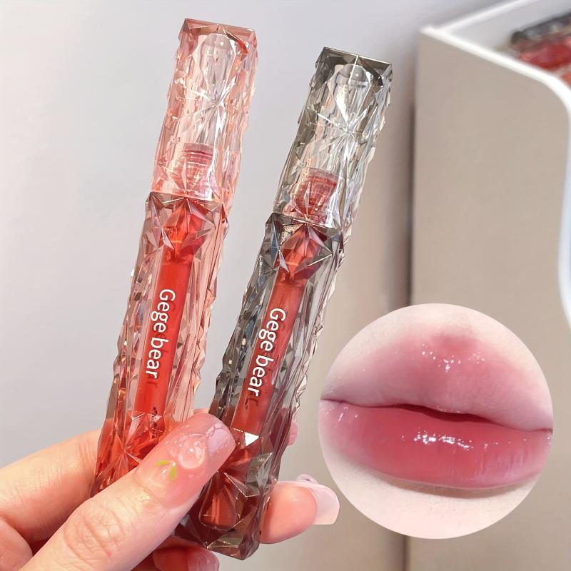 Diamond Glossy Mirror Lip Glaze Waterproof Long Lasting and Moisturizing
