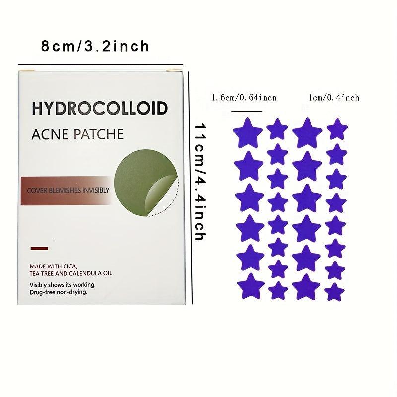 Colorful Star Acne Absorbing Patches Hydrocolloid Acne Patches