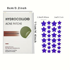 Colorful Star Acne Absorbing Patches Hydrocolloid Acne Patches