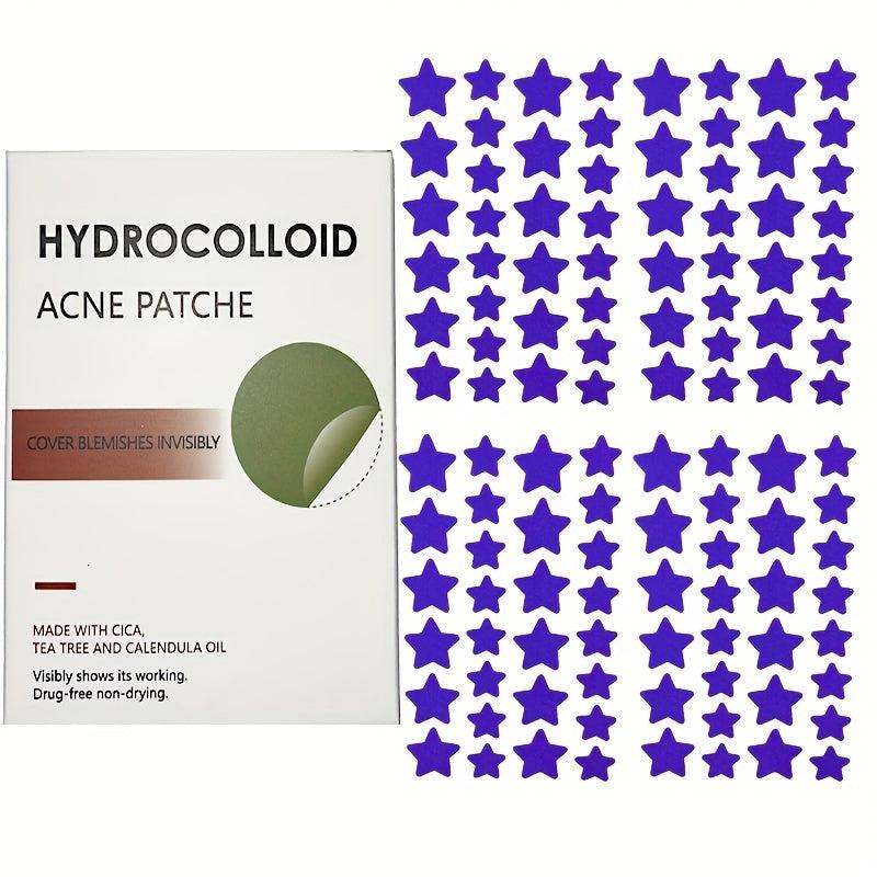 Colorful Star Acne Absorbing Patches Hydrocolloid Acne Patches