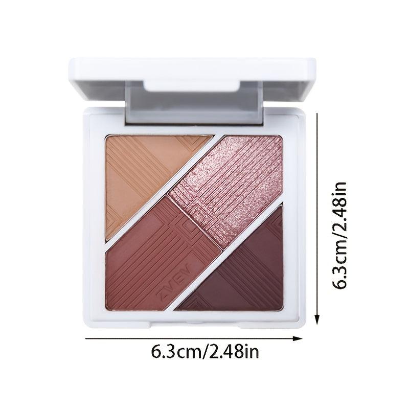 Summer Earth Tone Eyeshadow Palette Matte Glitter Shimmer