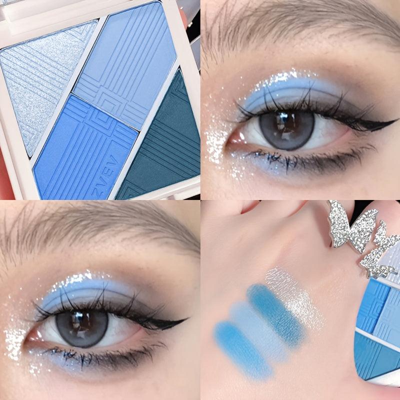 Summer Earth Tone Eyeshadow Palette Matte Glitter Shimmer