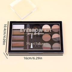 Waterproof Eyebrow Makeup Set Eyebrow Dye Gel Pencil Powder Brushes