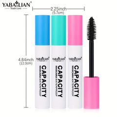 3pcs Bright Fiber Mascara Set Waterproof Curling Lashes