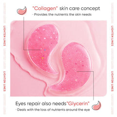 Hydra Gel Eye Mask for Smooth Skin - Fades Dark Circles, Bags & Wrinkles