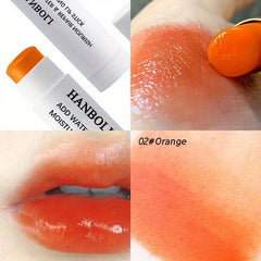 Moisturizing Lip Balm & Orange Lipstick Duo