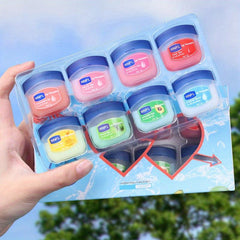 6 in 1 Crystal Lip Balm Set for Deep Moisturizing and Soothing Lips