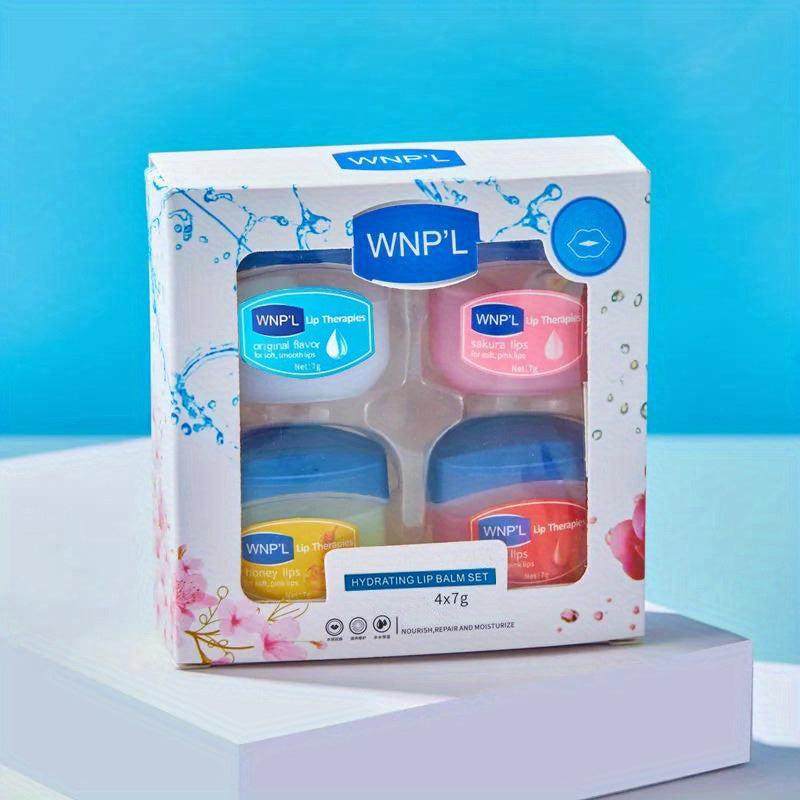 6 in 1 Crystal Lip Balm Set for Deep Moisturizing and Soothing Lips