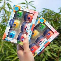 6 in 1 Crystal Lip Balm Set for Deep Moisturizing and Soothing Lips