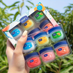 6 in 1 Crystal Lip Balm Set for Deep Moisturizing and Soothing Lips