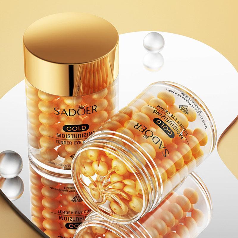 Golden Moisturizing Eye Cream Refines Pores Firming Skin