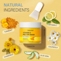 Vitamin C Peel Off Face Mask Turmeric Blackhead Remover