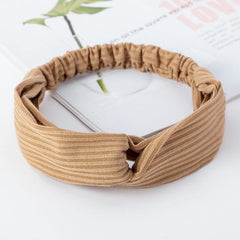 Fashionable Wide Turban Twist Hairband for Women - Comfortable and Stylish