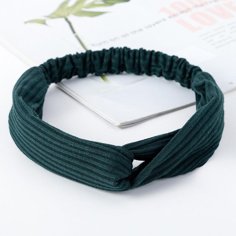 Fashionable Wide Turban Twist Hairband for Women - Comfortable and Stylish
