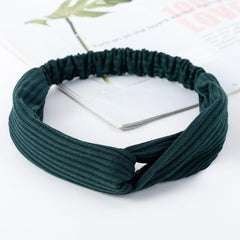 Fashionable Wide Turban Twist Hairband for Women - Comfortable and Stylish