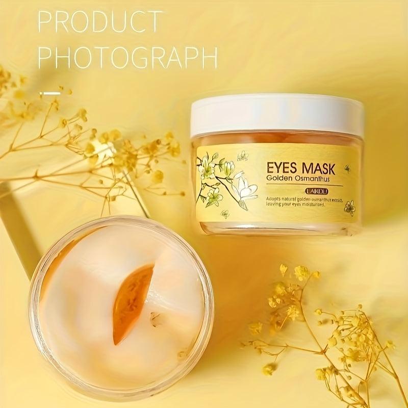 80pcs Golden Osmanthus Eyes Mask Eye Mask For Face Care