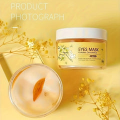 80pcs Golden Osmanthus Eyes Mask Eye Mask For Face Care