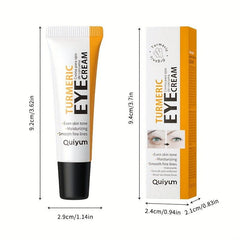Organic Turmeric Eye Cream 15g Fades Dark Circles Wrinkles Ginger