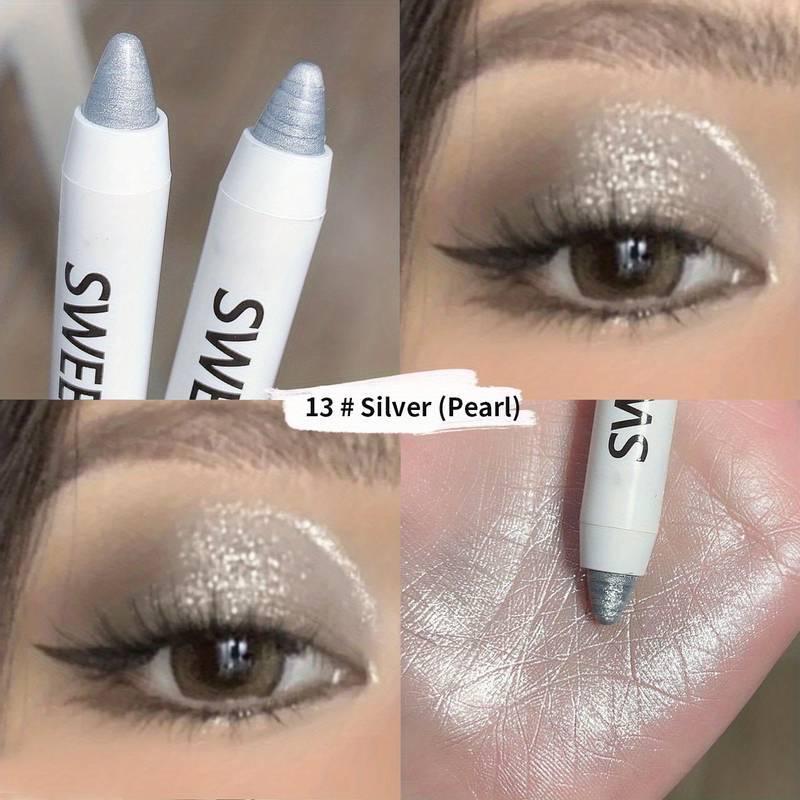 Matte Eyeliner Pen Highlighter Pearly Sparkling Waterproof Eyeshadow Stick