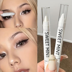 Matte Eyeliner Pen Highlighter Pearly Sparkling Waterproof Eyeshadow Stick