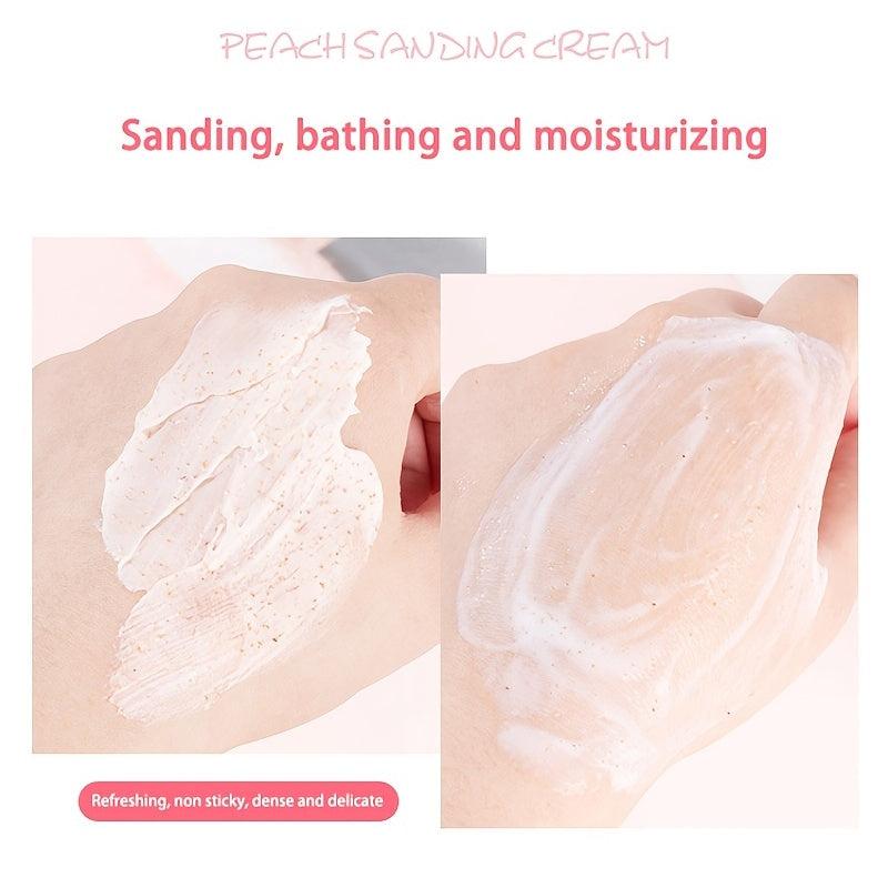 Peach Body Scrub with Nicotinamide for Pimples Removal