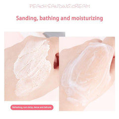 Peach Body Scrub with Nicotinamide for Pimples Removal