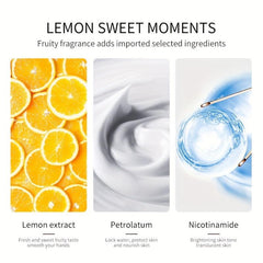 Lemon Hand Cream for Moisturizing and Smoothing