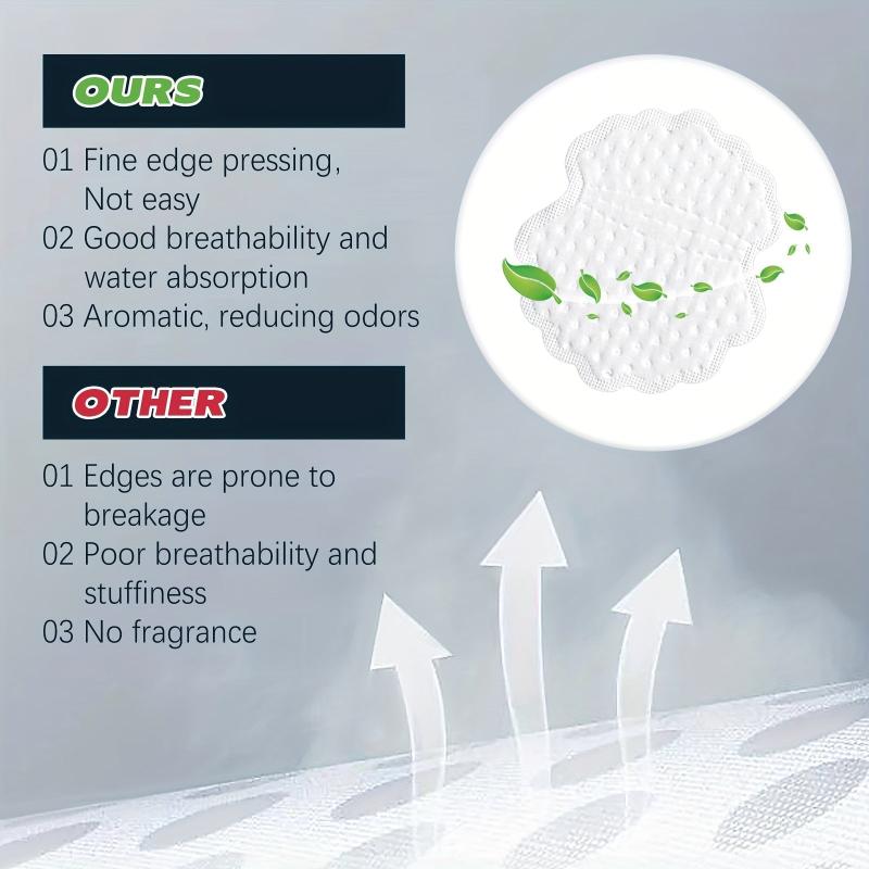 Underarm Sweat Stickers Clean Armpit Odor