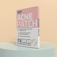 Acne Pimple Patch 72 Pcs Hydrocolloid Spot Stickers Vegan