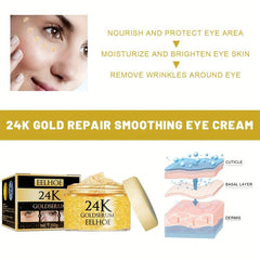 24K Serum Eye Cream Reduce Fine Lines & Dark Circles