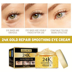24K Serum Eye Cream Reduce Fine Lines & Dark Circles