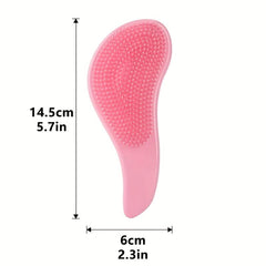 Magic Handle Hair Comb Anti Knot Massage Detangling Hair Brush Comb