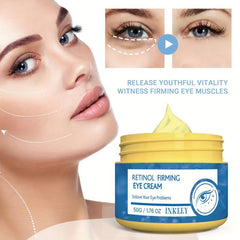 Retinol Under Eye Cream for Dark Circles & Puffiness, Tightens Pores