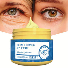 Retinol Under Eye Cream for Dark Circles & Puffiness, Tightens Pores