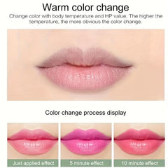 2 pcs Long Lasting Lip Balm with Magic Lipstick Effect