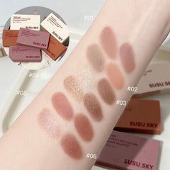Mini Eyeshadow Palette Matte And Shimmer Finish Matching Eyeshadow Makeup